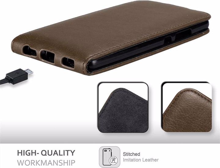 Actual product image Cadorabo Flip like Invisible Cover (Huawei P9)