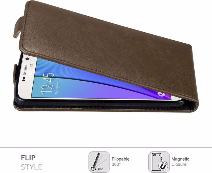 Actual product image Cadorabo Flip like Invisible Cover (Samsung Galaxy Note 5)