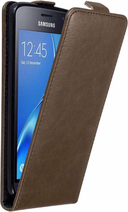 Actual product image Cadorabo Flip like Invisible Cover (Samsung Galaxy J1 (2016))