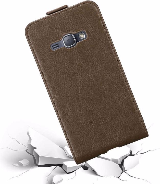 Actual product image Cadorabo Flip like Invisible Cover (Samsung Galaxy J1 (2016))