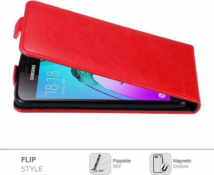 Image du produit Cadorabo Flip comme Invisible Cover (Samsung Galaxy J3 (2016))