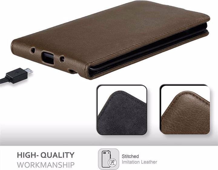 Actual product image Cadorabo Flip like Invisible Cover (Samsung Galaxy Note Edge)