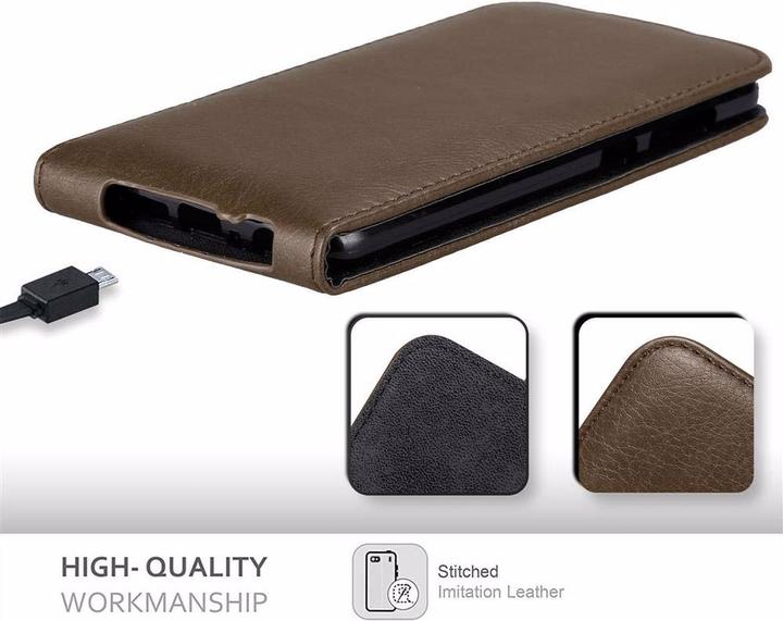 Produktbild Cadorabo Flip wie Invisible Cover (HTC One A9)