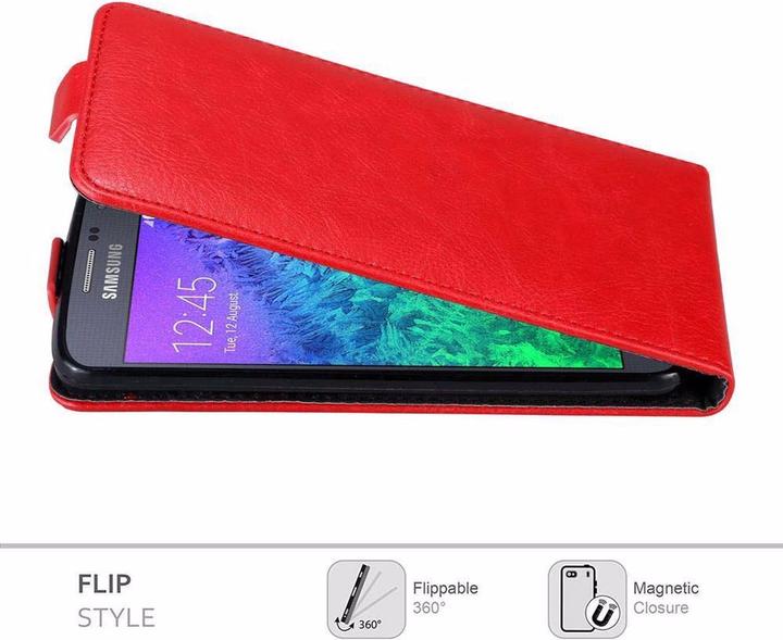Image du produit Cadorabo Flip comme Invisible Cover (Samsung Galaxy Alpha)