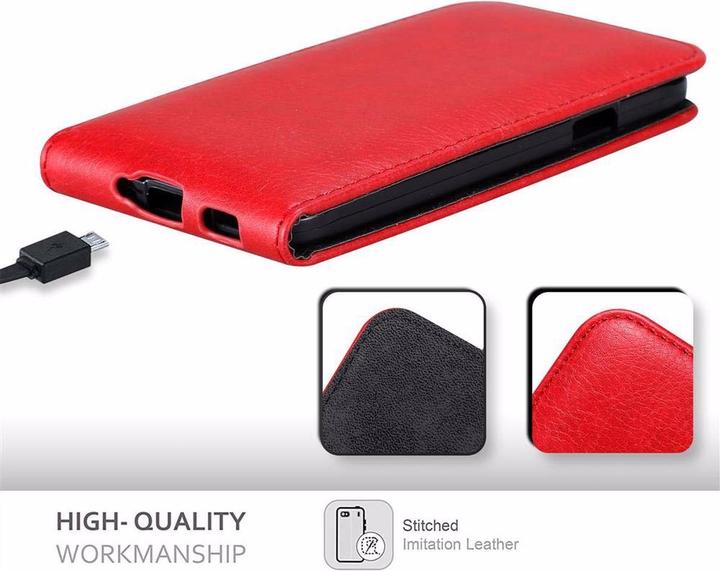 Image du produit Cadorabo Flip comme Invisible Cover (Samsung Galaxy Alpha)