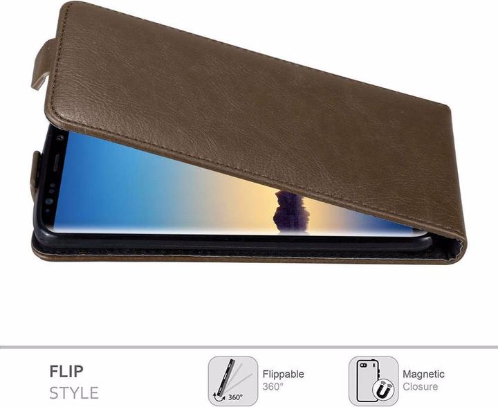 Actual product image Cadorabo Flip like Invisible Cover (Samsung Galaxy Note 8)