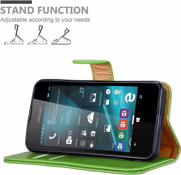 Produktbild Cadorabo Book Luxury Cover (Microsoft Lumia 550)