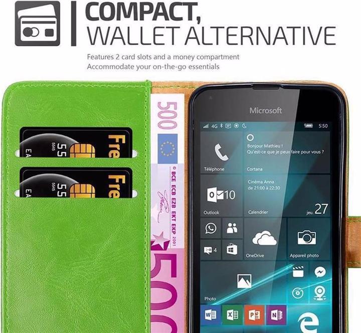 Produktbild Cadorabo Book Luxury Cover (Microsoft Lumia 550)