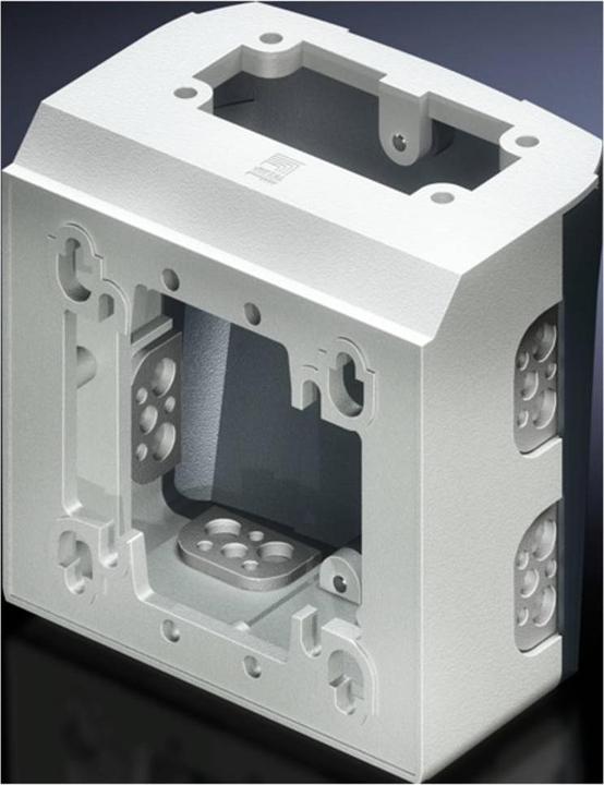 Image du produit Rittal Console de raccordement rigide Zinc