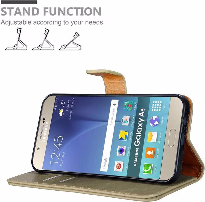 Produktbild Cadorabo Book Luxury Cover (Samsung Galaxy A8 (2018))