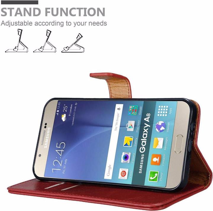 Produktbild Cadorabo Book Luxury Cover (Samsung Galaxy A8 (2018))