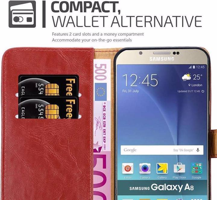 Produktbild Cadorabo Book Luxury Cover (Samsung Galaxy A8 (2018))
