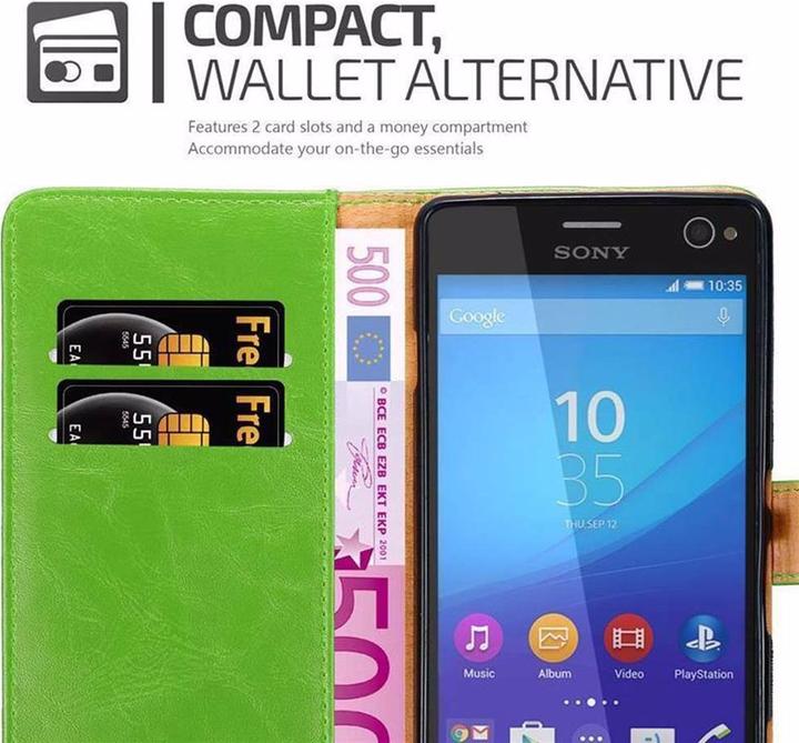 Produktbild Cadorabo Book Luxury Cover (Sony Xperia C4)