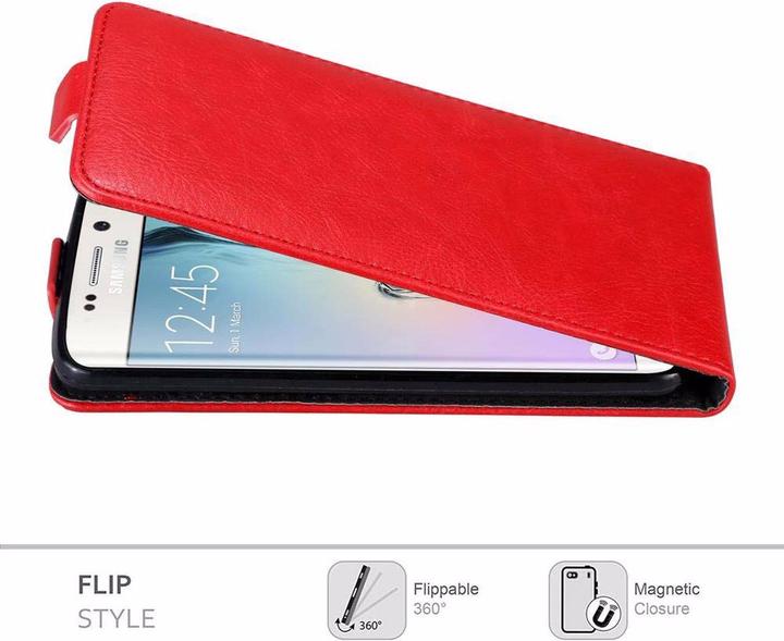 Actual product image Cadorabo Flip like Invisible Cover (Samsung Galaxy S6 Edge)