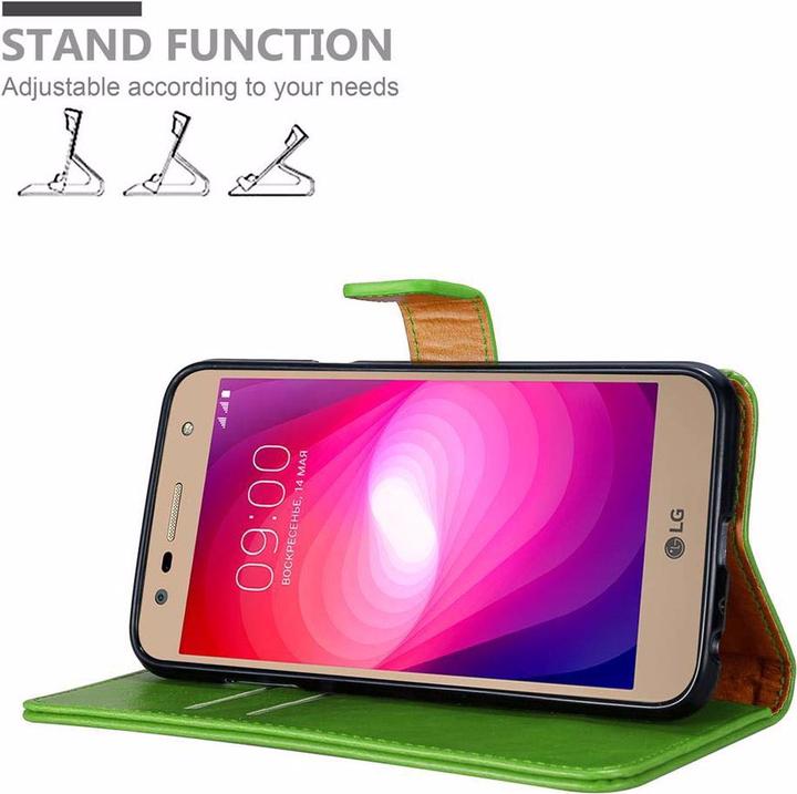 Actual product image Cadorabo Book Luxury Cover (LG X Power 2)