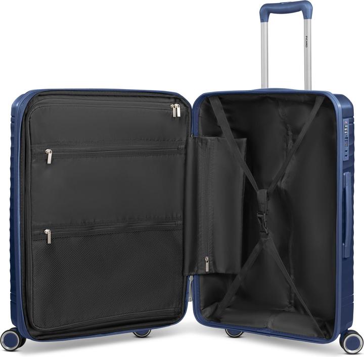 Produktbild Picard Vienna 4 Rollen Trolley M 65 cm mit Dehnfalte (64 l, M (50 - 90l))
