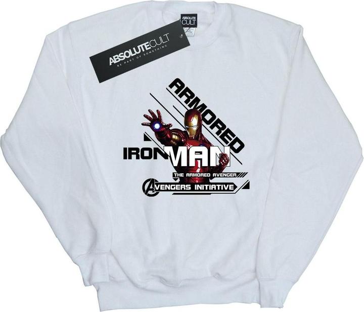 Produktbild Avengers Iron Man Armoured Avenger Sweatshirt Jungen (140, 146)