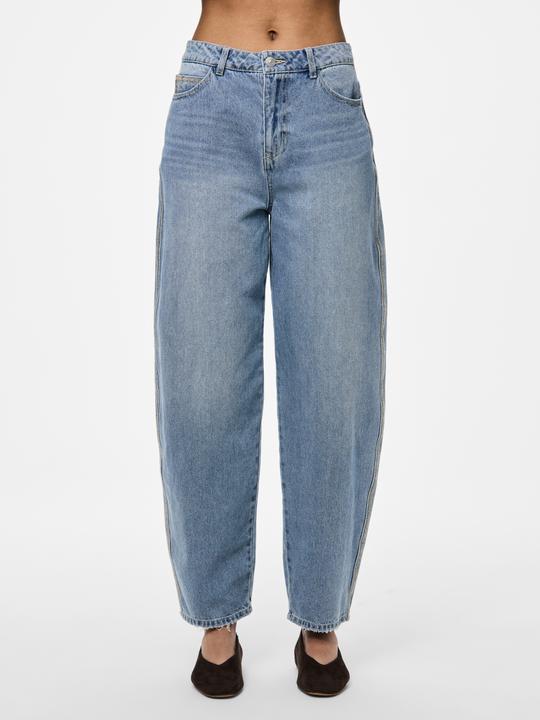 Produktbild Pieces PCSISSEL HW Barrel Fit Jeans (27)