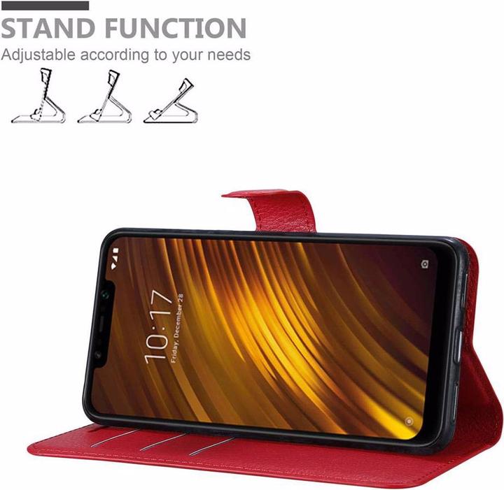 Image du produit Cadorabo Book avec fonction stand Cover (Xiaomi Pocophone F1)