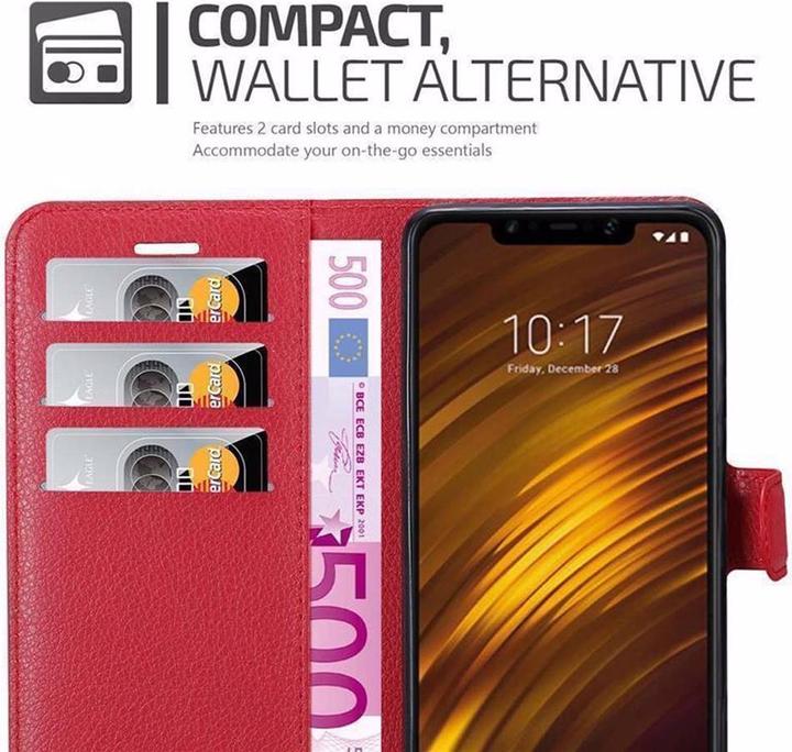 Image du produit Cadorabo Book avec fonction stand Cover (Xiaomi Pocophone F1)
