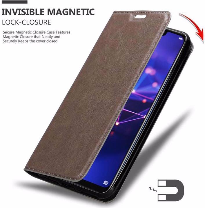 Produktbild Cadorabo Book Invisible Magnet Cover (Huawei Mate 20 Lite)