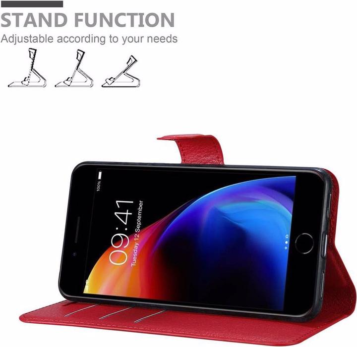 Productafbeelding Cadorabo Boek met kaft met standfunctie (Apple iPhone 7 Plus)