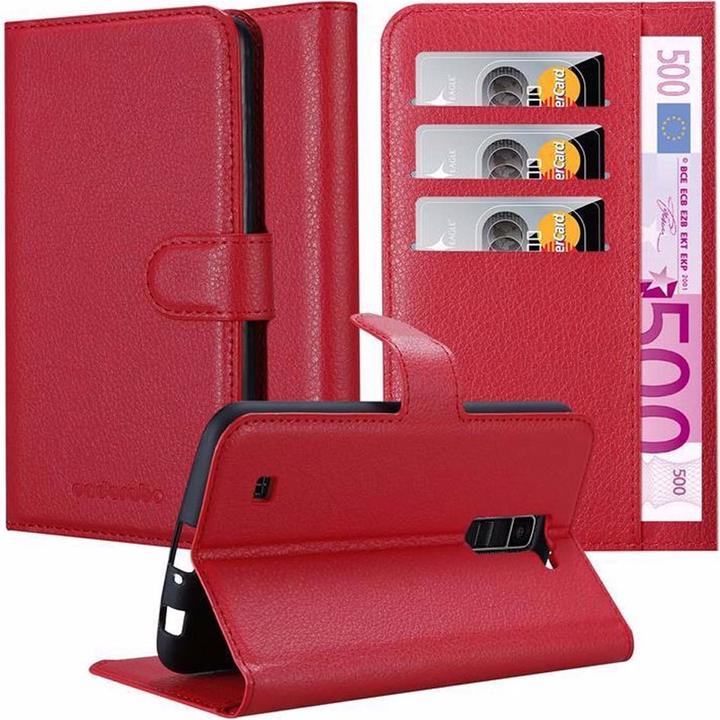 Produktbild Cadorabo Book mit Standfunktion Cover (LG K10)