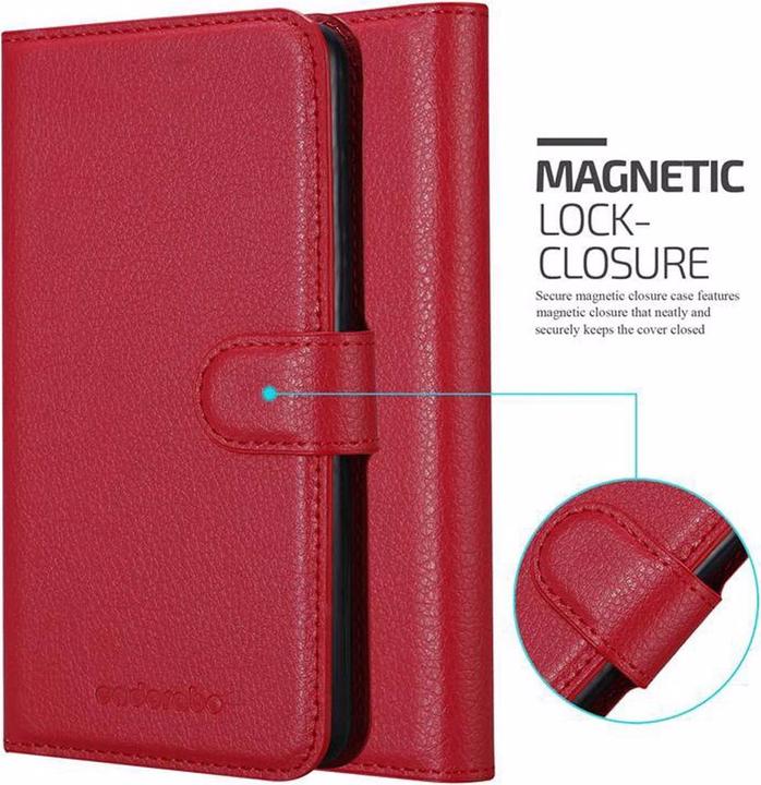 Produktbild Cadorabo Book mit Standfunktion Cover (LG K10)