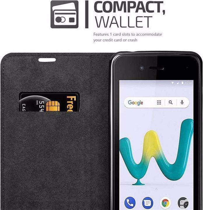 Immagine prodotto Cadorabo Copertina magnetica invisibile del libro (Wiko Sunny 3 Mini)