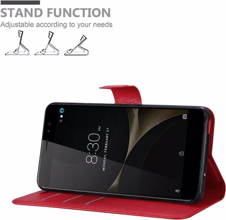 Produktbild Cadorabo Book mit Standfunktion Cover (ZTE Nubia N1 Lite)