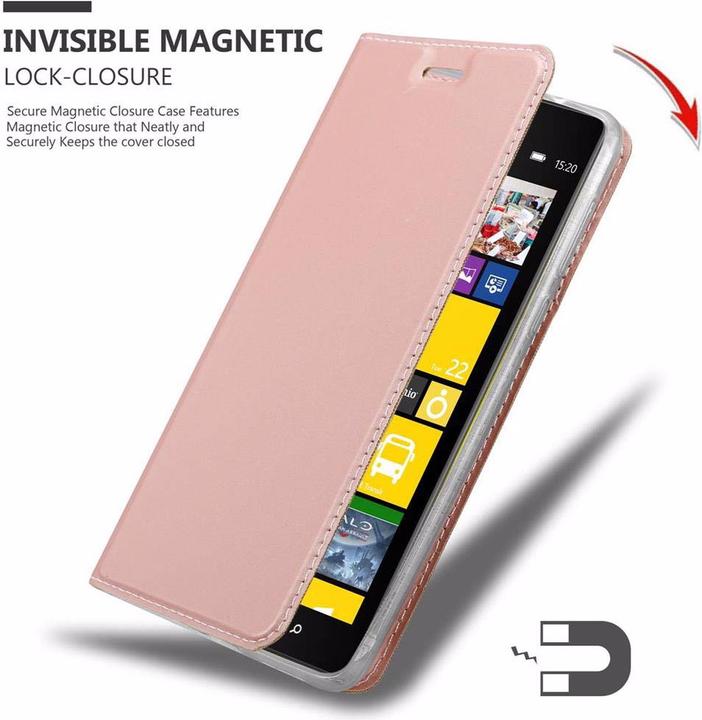 Produktbild Cadorabo Book Classy Style Cover (Nokia Lumia 1520)
