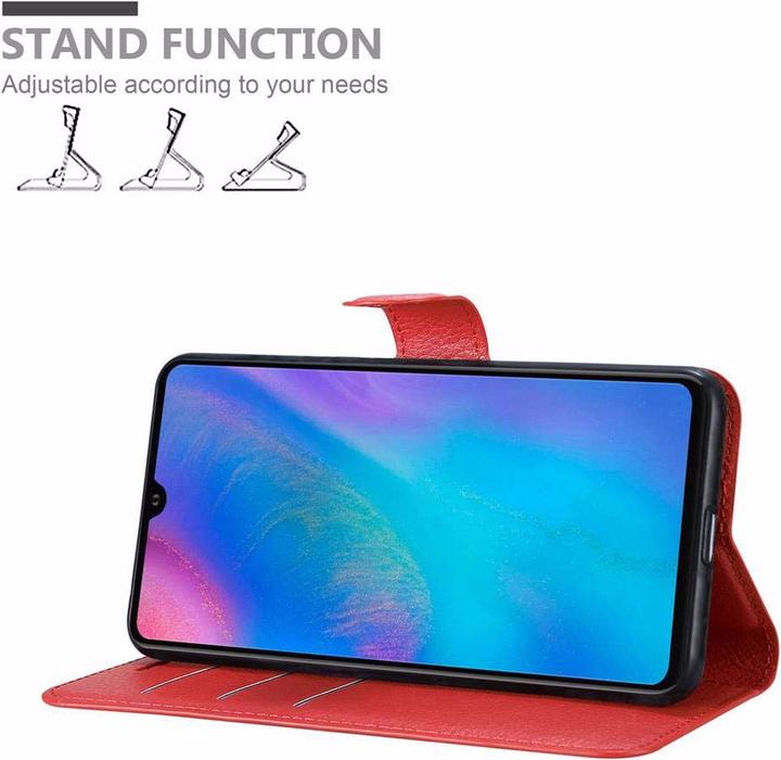 Produktbild Cadorabo Book mit Standfunktion Cover (Huawei P30)