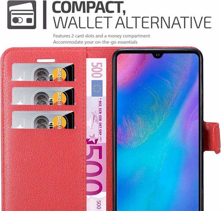 Produktbild Cadorabo Book mit Standfunktion Cover (Huawei P30)