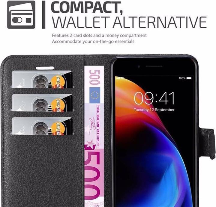 Actual product image Cadorabo Book with stand function cover (Apple iPhone 7 Plus)