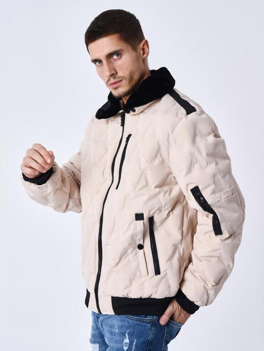 Immagine prodotto Project X Paris Piumino con collo in pelliccia (XL)