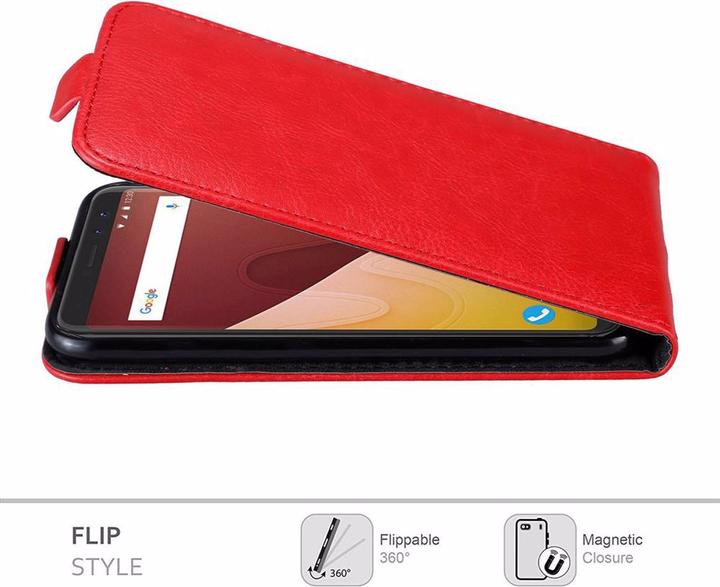 Produktbild Cadorabo Flip wie Invisible Cover (Wiko View Prime)