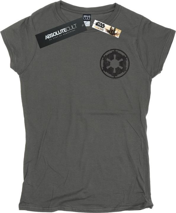 Produktbild Star Wars The Mandalorian Galactic Empire Insignia Breast Print TShirt (M)