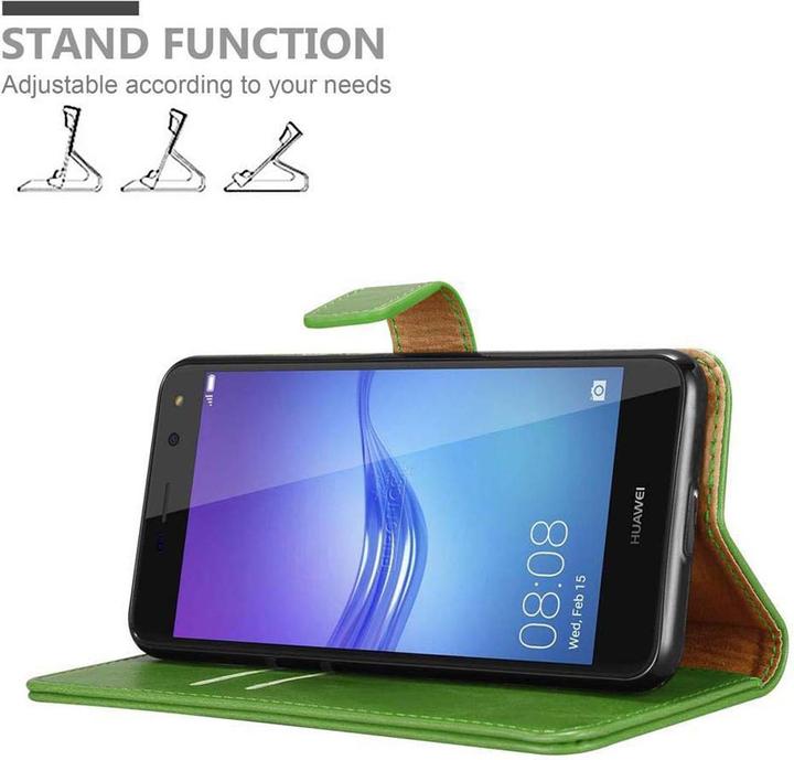 Productafbeelding Cadorabo Boek Luxe Omslag (Huawei Y6 (2017))