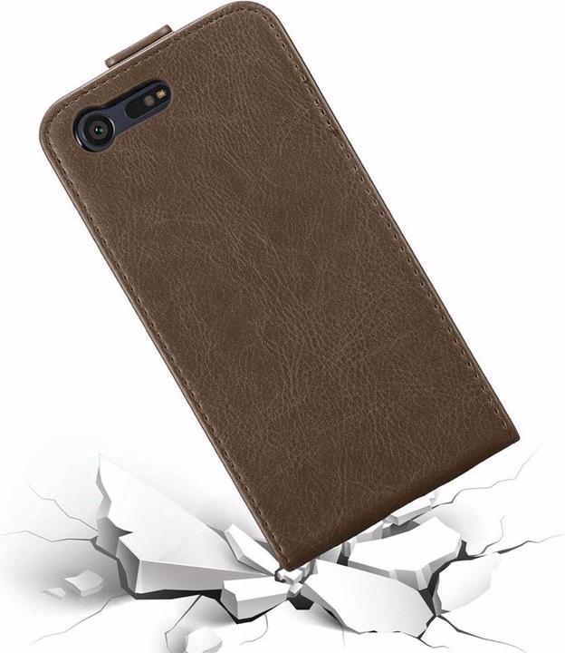 Immagine prodotto Cadorabo Flip come copertura invisibile (Sony Xperia X Compact)