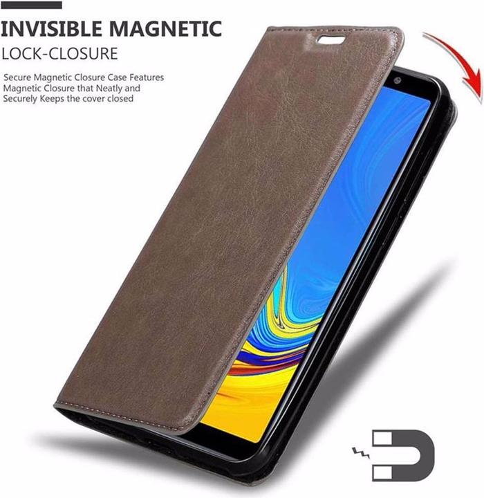 Immagine prodotto Cadorabo Copertina magnetica invisibile del libro (Samsung Galaxy A7 (2018))