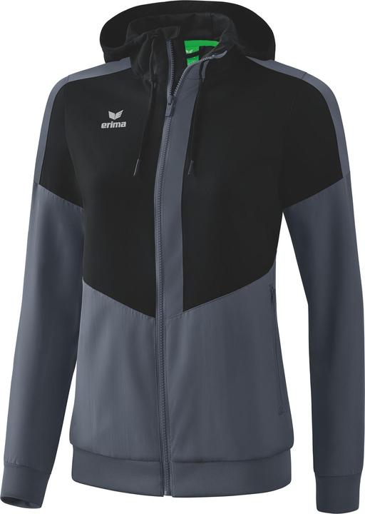 Erima Squad Tracktop Jacke Mit Kapuze Damen