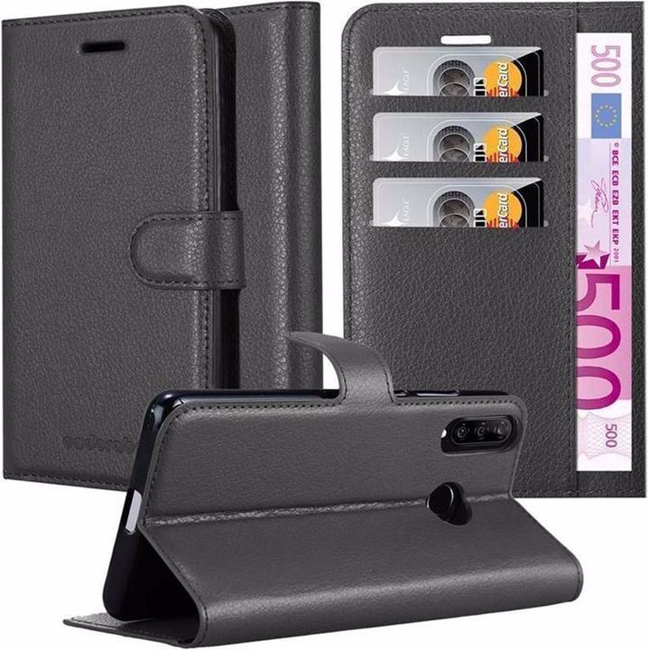 Actual product image Cadorabo Book with stand function cover (Huawei P30 Lite)