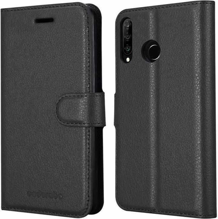 Actual product image Cadorabo Book with stand function cover (Huawei P30 Lite)