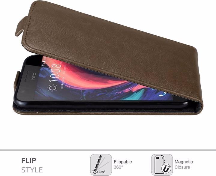 Actual product image Cadorabo Flip like Invisible Cover (HTC Desire 10 Lifestyle, HTC Desire 825)