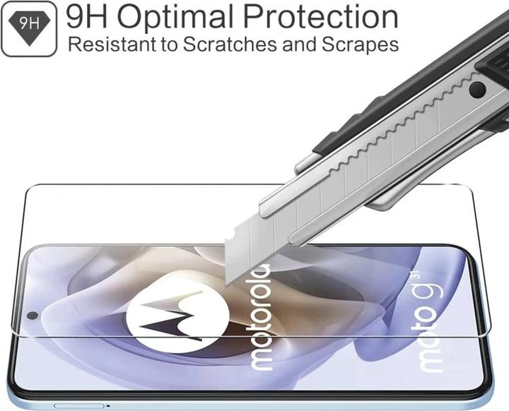 Immagine prodotto Screenguard Motorola Moto G31 Pellicola protettiva in vetro Custodia Design amichevole (1 Pezzo/i, Motorola Moto G31)