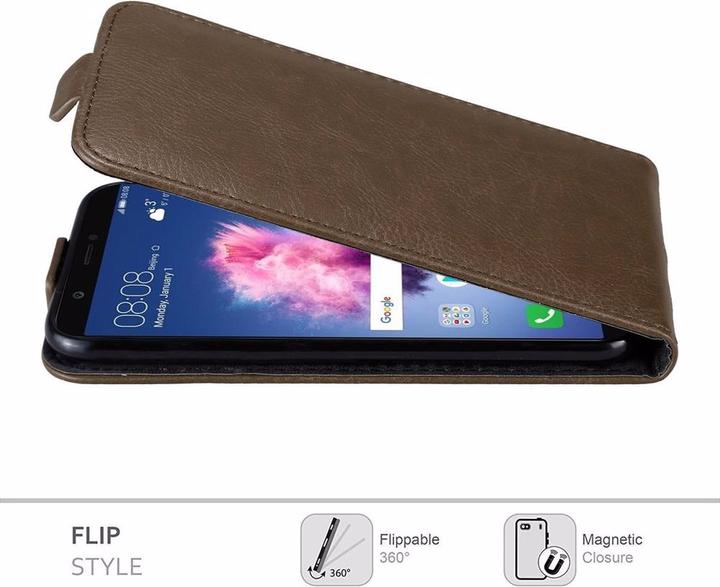 Produktbild Cadorabo Flip wie Invisible Cover (Huawei P Smart)