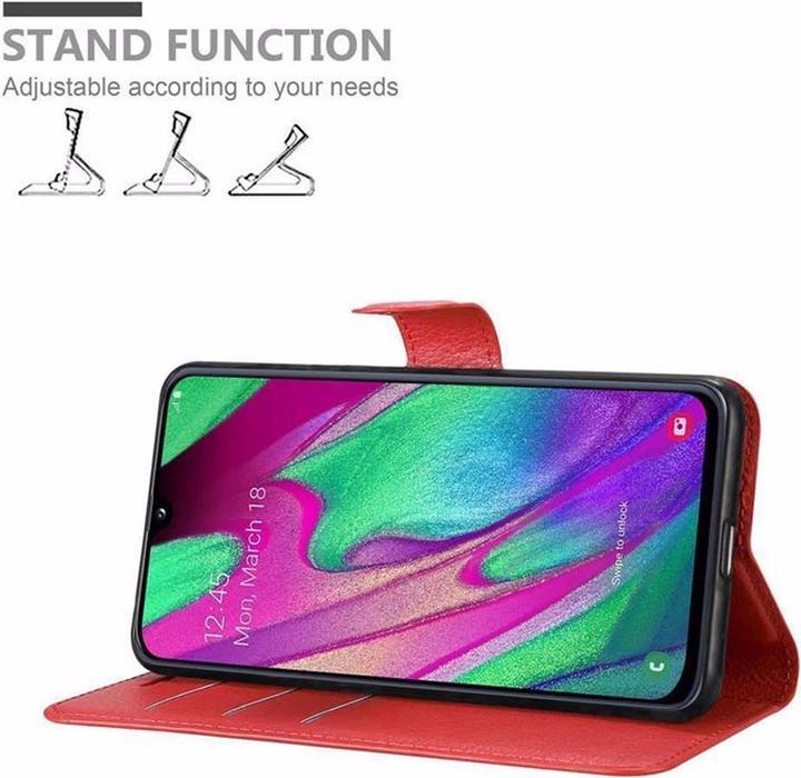 Produktbild Cadorabo Book mit Standfunktion Cover (Samsung Galaxy A40)