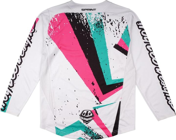 Produktbild Troy Lee Designs Sprint Jersey, Full Pull, chalk, youth M (M)