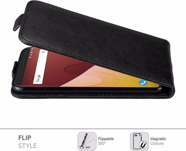 Actual product image Cadorabo Flip like Invisible Cover (Wiko View Go)