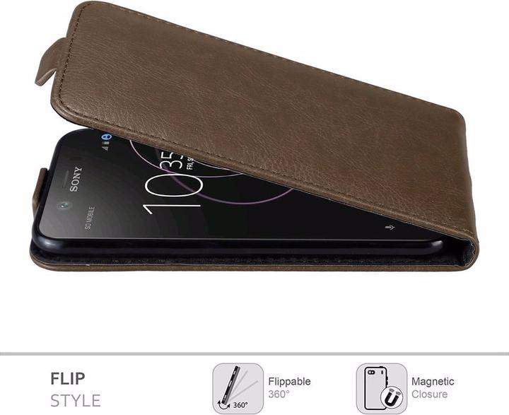 Actual product image Cadorabo Flip like Invisible Cover (Sony Xperia XZ1)